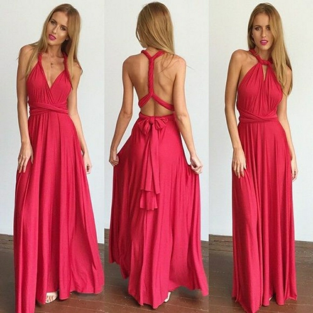 Multi-Way Strap Gown